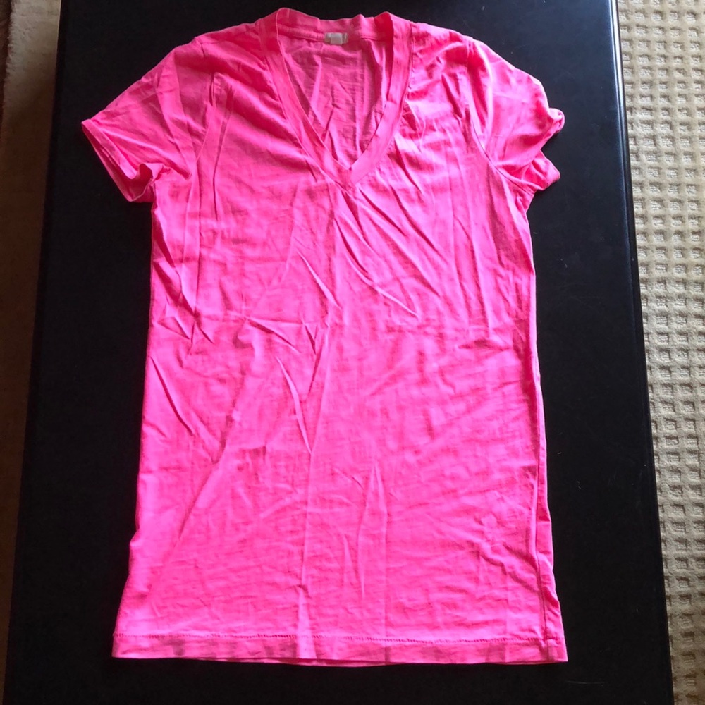 J crew neon T-shirt